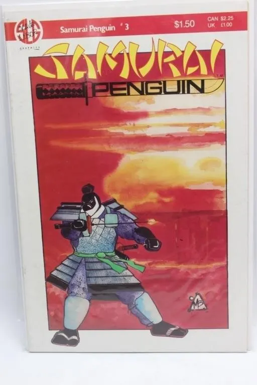 Samurai Penguin 3 Comic Book