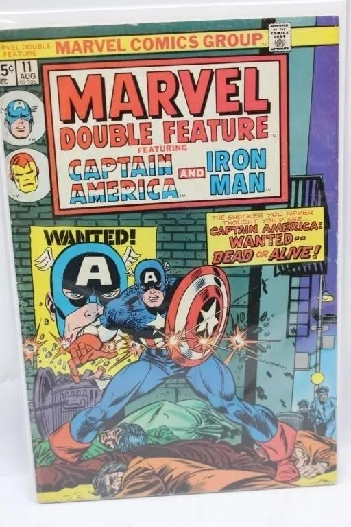 Marvel Double Feature 11 Captain America and Iron