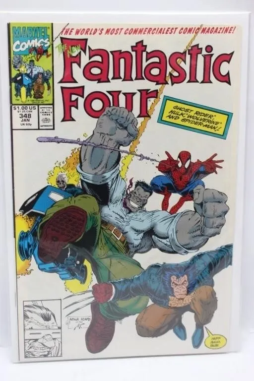 Marvel Fantastic Four 348 Comic Book