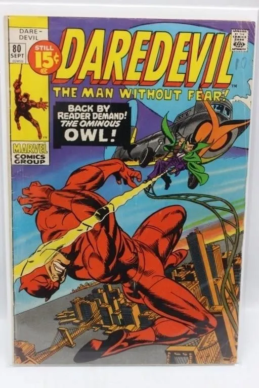 Daredevil 80 Marvel Comics Sept Issue