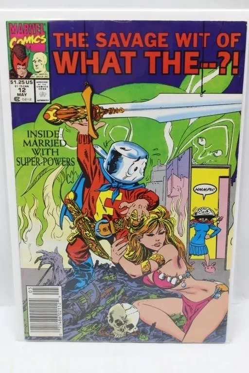 What the-- 12 Marvel Comics May 1991