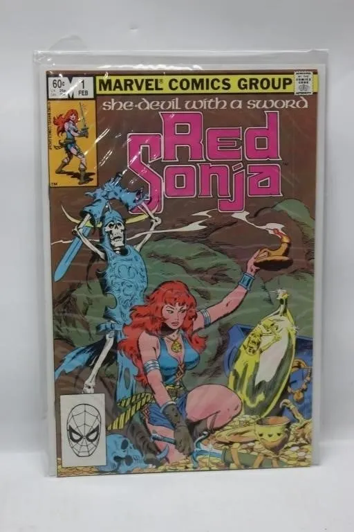 Red Sonja 1 Marvel Comics Feb 1983