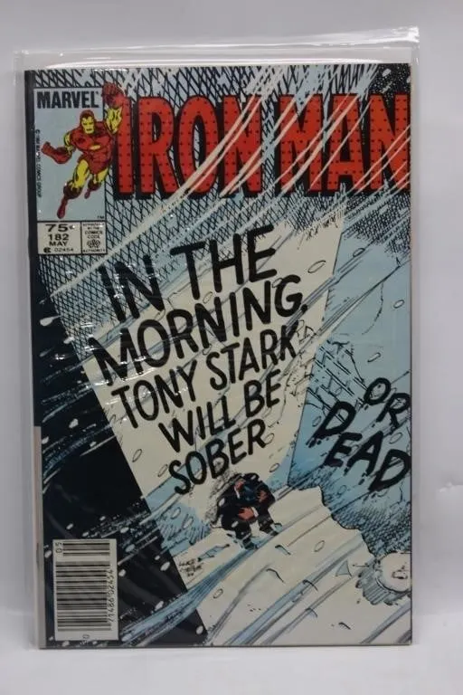 Iron Man 182 Marvel Comic Book May 1984