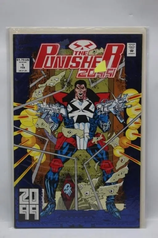 The Punisher 2099 1 Marvel Comic (Feb)