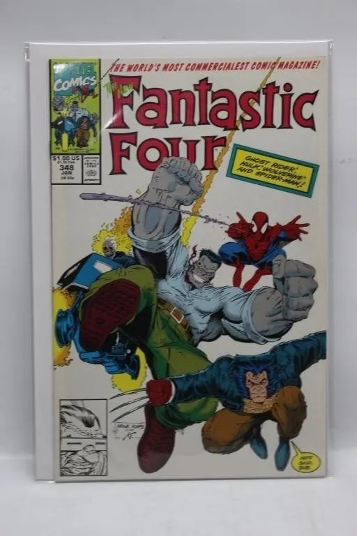 Fantastic Four 348 Marvel Comics Jan Issue