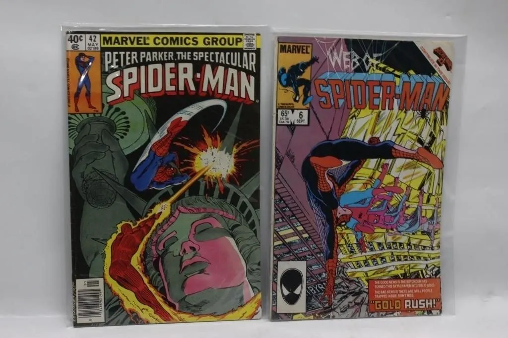 Spider-Man Web of and Spectacular Comic