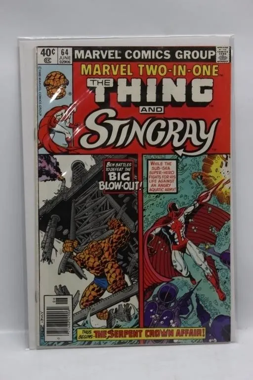 Marvel Two-in-One 64 The Thing and Stingray