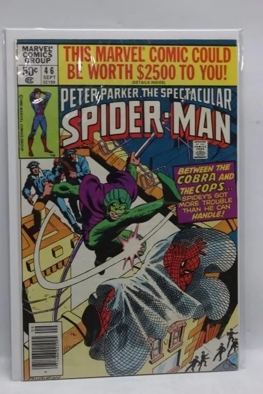 Peter Parker Spectacular Spider-Man 46 Comic