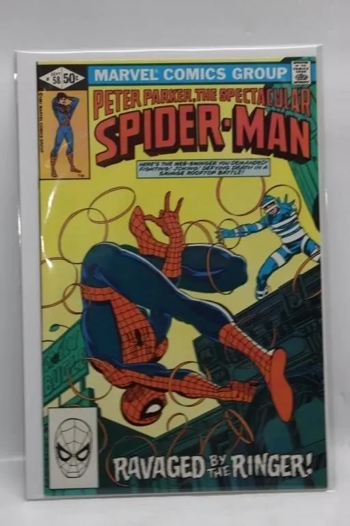 Spider-Man 58 Marvel Comic 1981