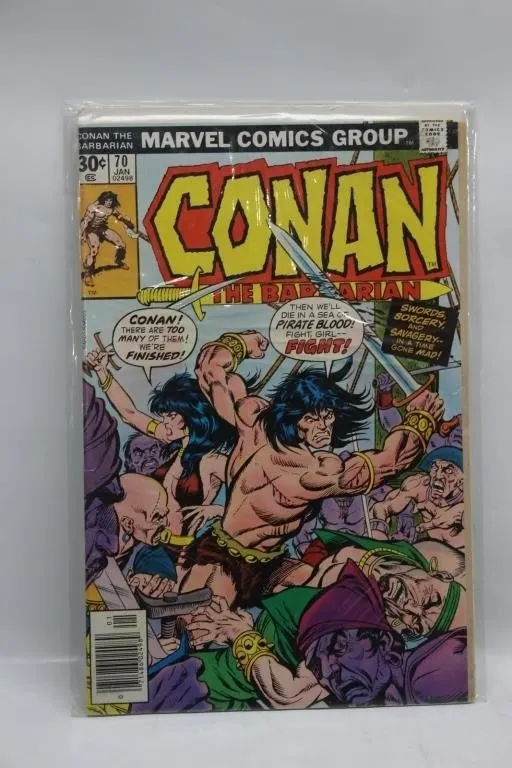 Conan the Barbarian 70 Marvel Comics (Jan)