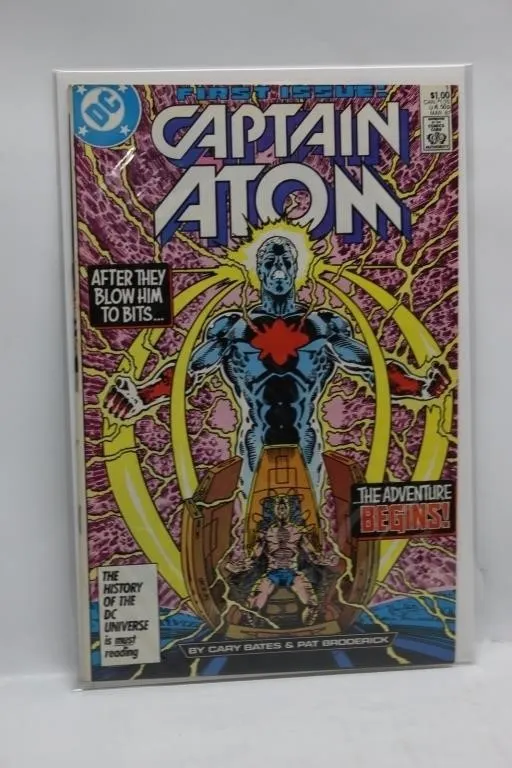 Captain Atom 1 DC Comics First Issue 1987
