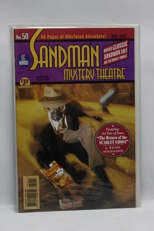 Sandman Mystery Theatre No. 50 Comic Book (May