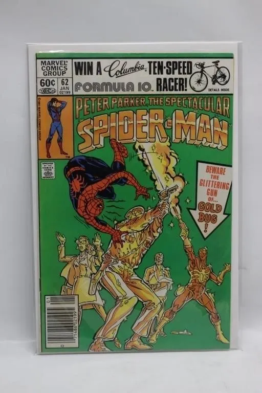 Peter Parker Spectacular Spider-Man 62 Marvel