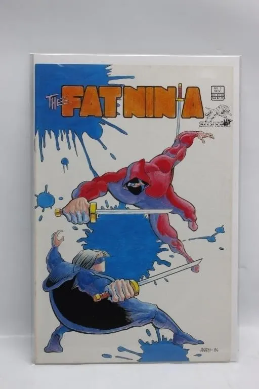 The Fat Ninja No. 3 Comic Book (1986)
