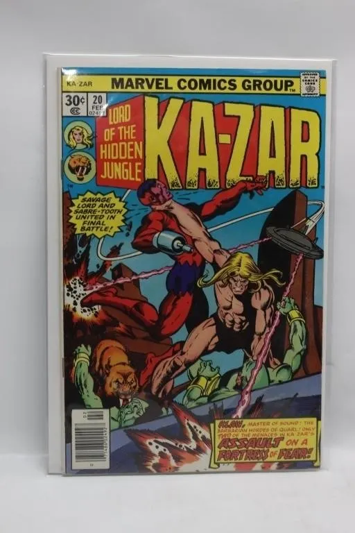 Ka-Zar 20 Marvel Comics Group