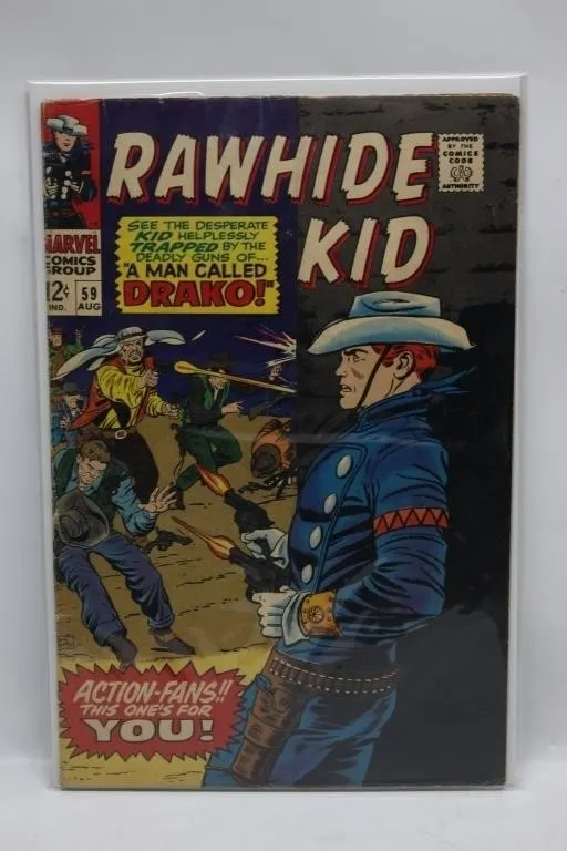 Rawhide Kid 59 Marvel Comics (Aug)
