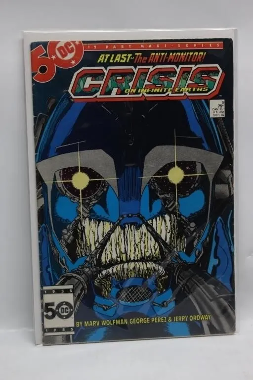 Crisis on Infinite Earths 6 DC Comic