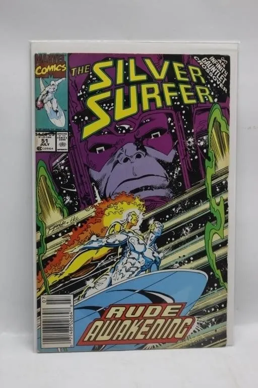 Silver Surfer 51 Marvel Comics Rude Awakening