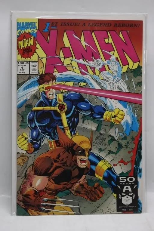 X-Men 1 (1991) Marvel Comics, Jim Lee Cover