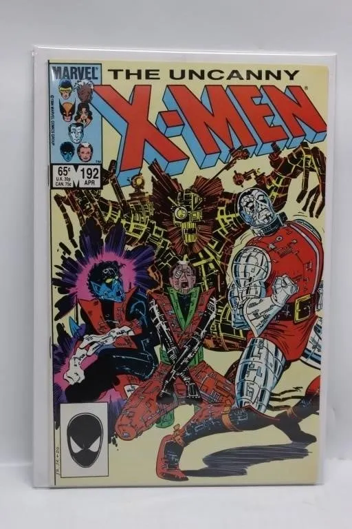 Uncanny X-Men 192 Marvel Comic Book
