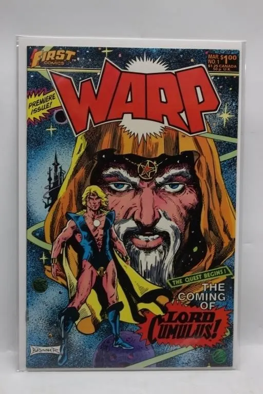 Warp No. 1 First Comics Premiere Issue