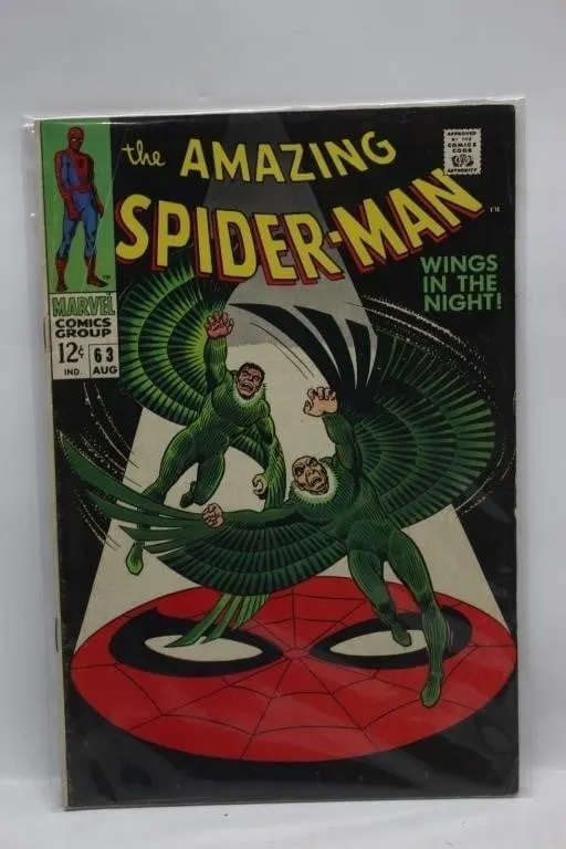 Amazing Spider-Man 63 Marvel Comic (Vulture)