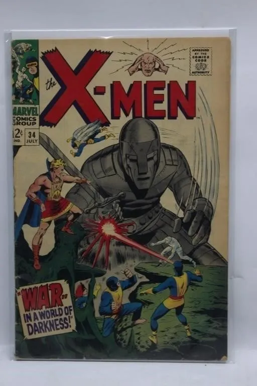 X-Men 34 Marvel Comics Group, July (War )