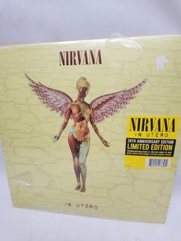 Nirvana In Utero 30th Anniversary LP Vinyl