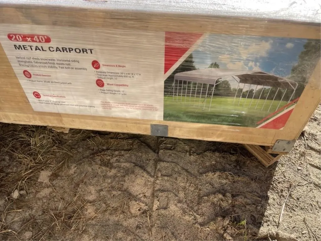 SDLanch 20' x 40' Carport