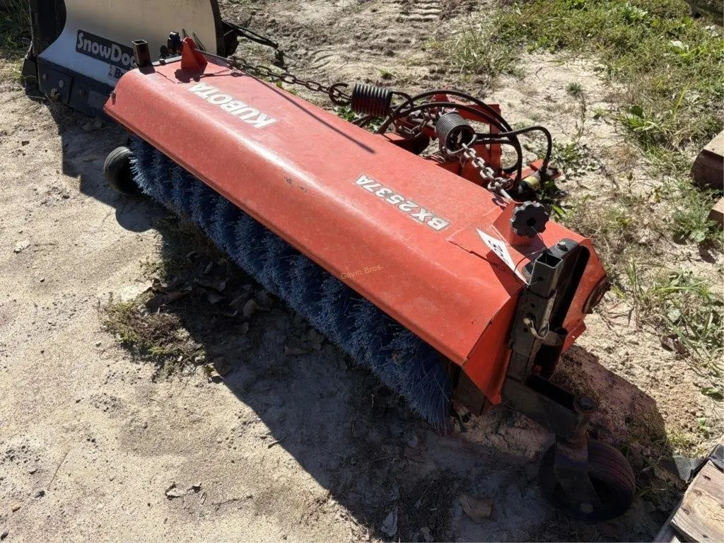 Kubota BX2537A Broom Attachment