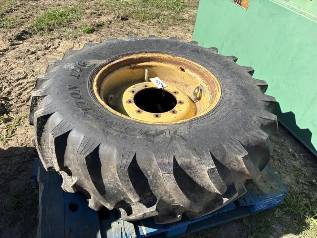 (1) 14.9 - 24 Tire w/rim