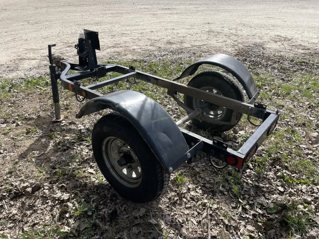 Small 6' Pintl Hitch Trailer for welder/generator