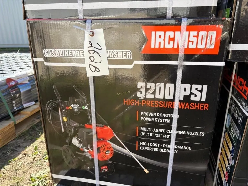 New IRCM500 3200PSI Pressure Washer