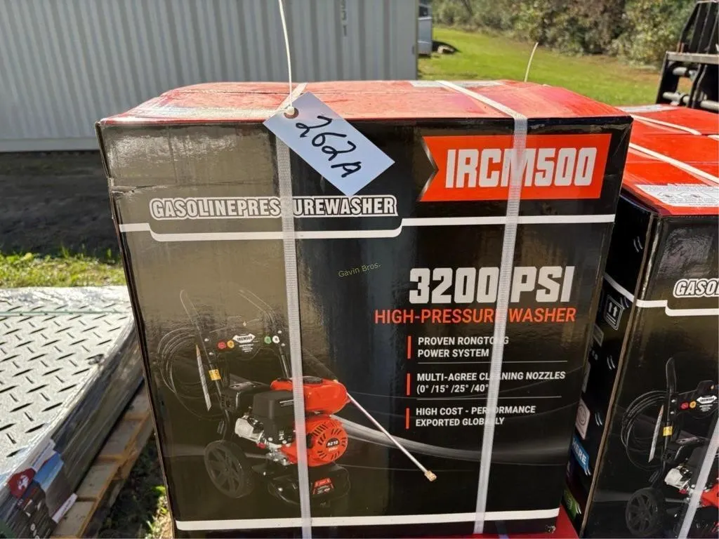 New IRCM500 3200PSI Pressure Washer