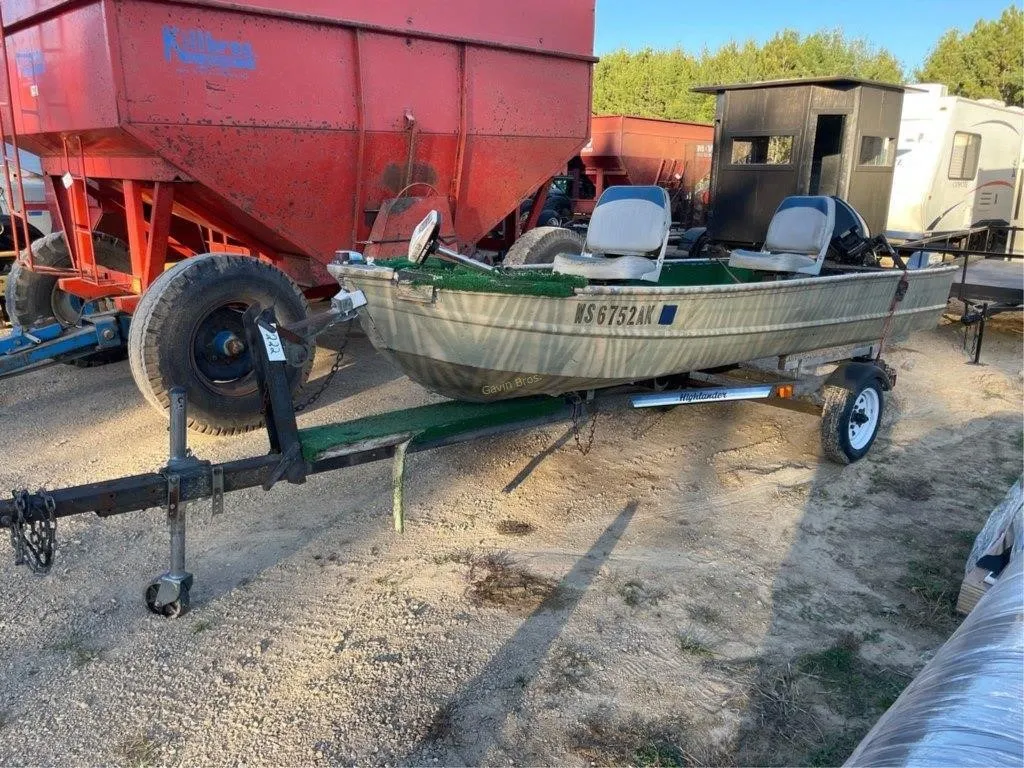 14' Boat and Trailer