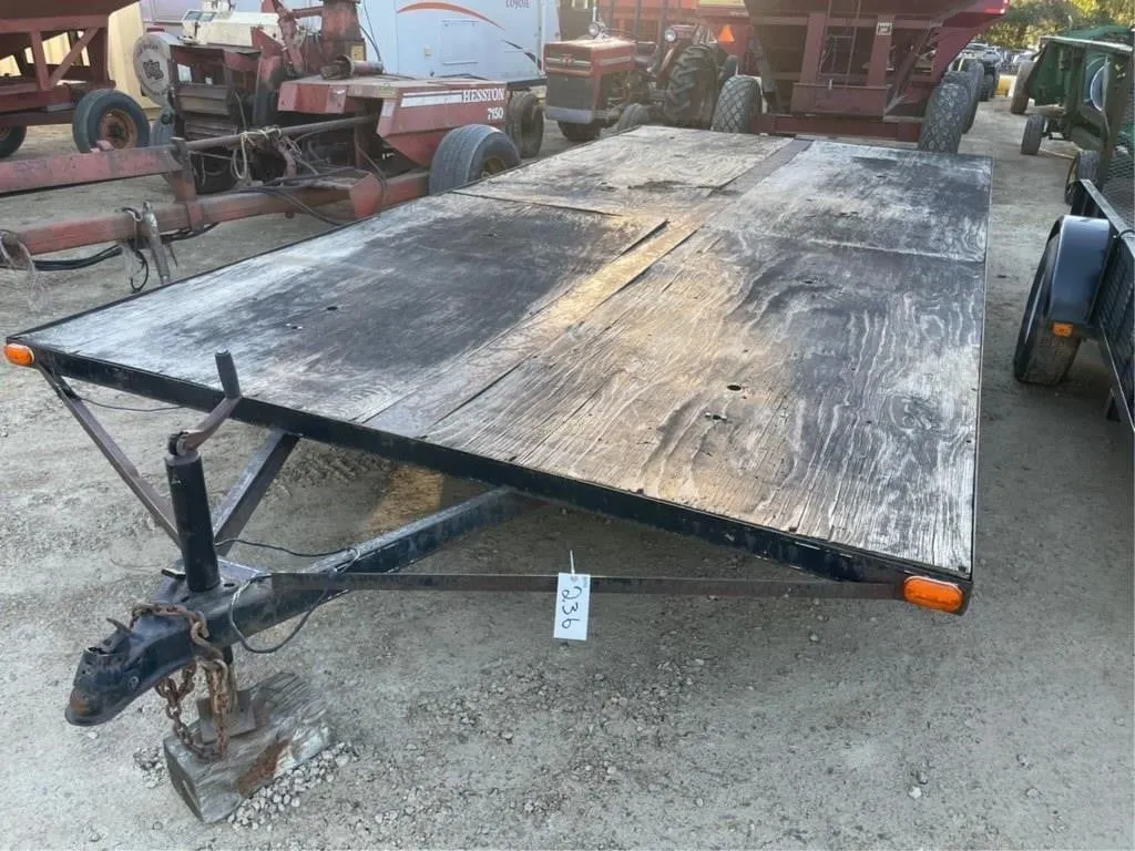 Four Place Snowmobile Trailer