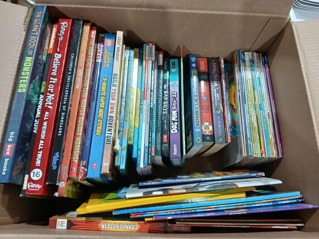 Box of Children books