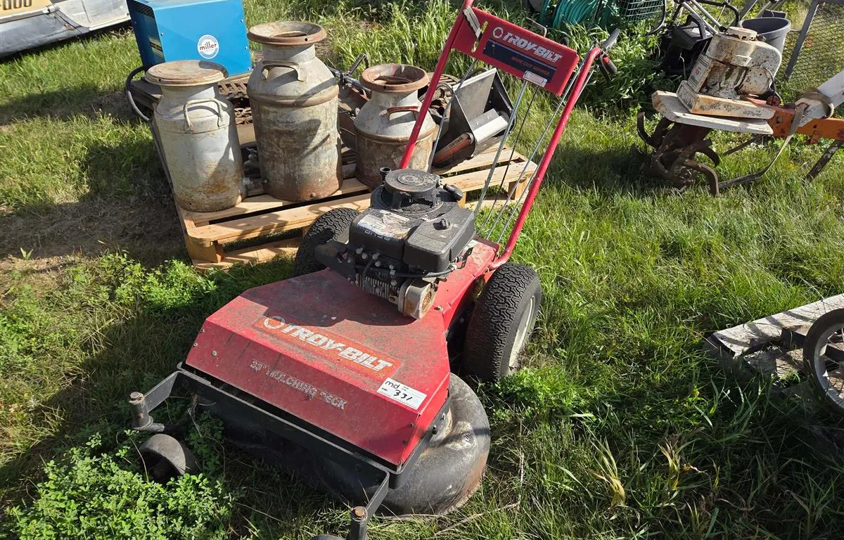 Troy-Bilt 33 in. Wide Cut Mower
UNRESERVED