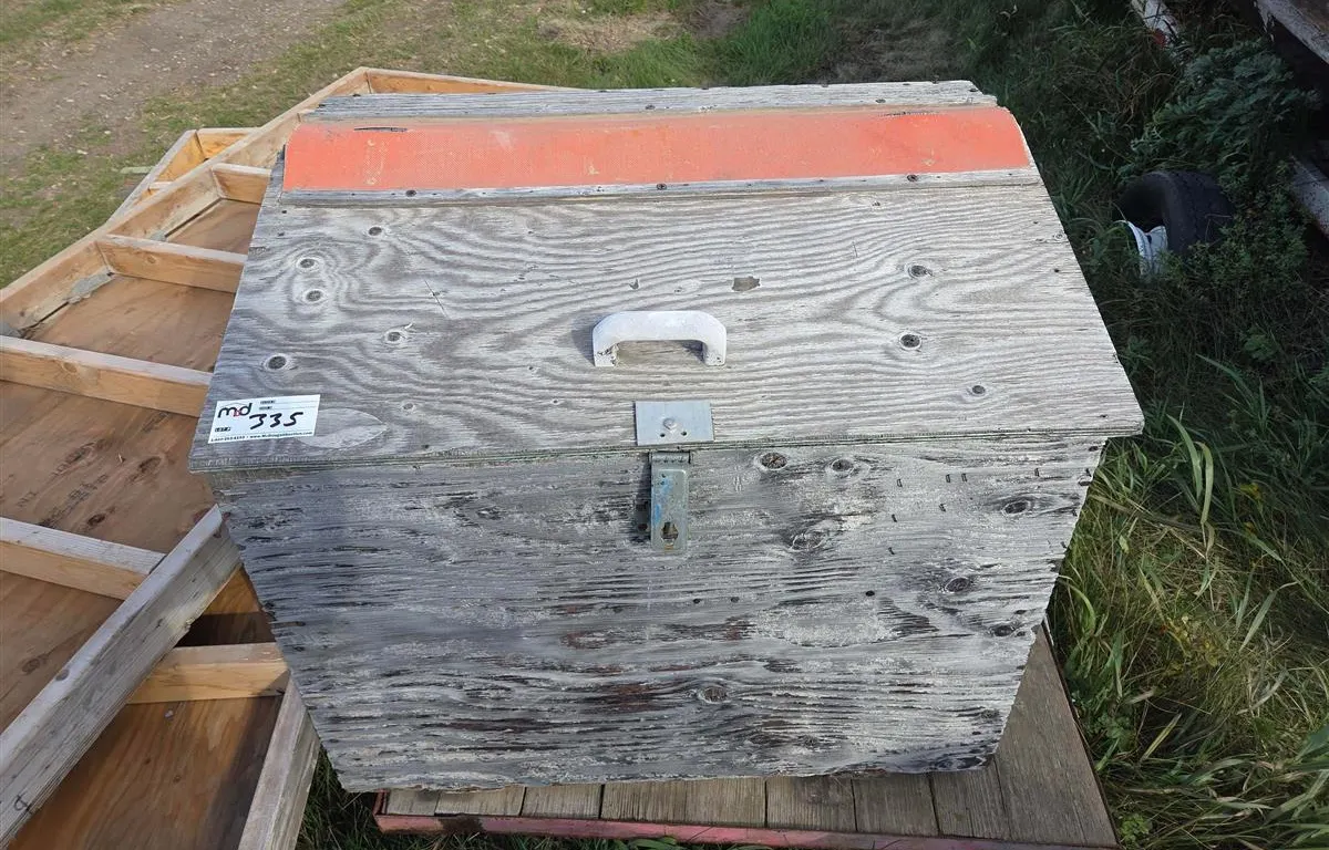 Assorted Industrial Hardware in Wooden Storage Box
UNRESERVED