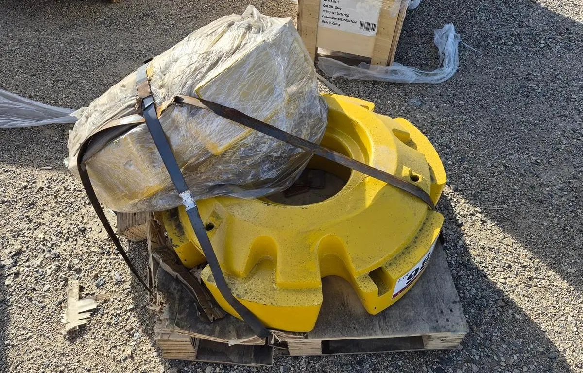 Cast Iron Wheel Counterweights
UNRESERVED