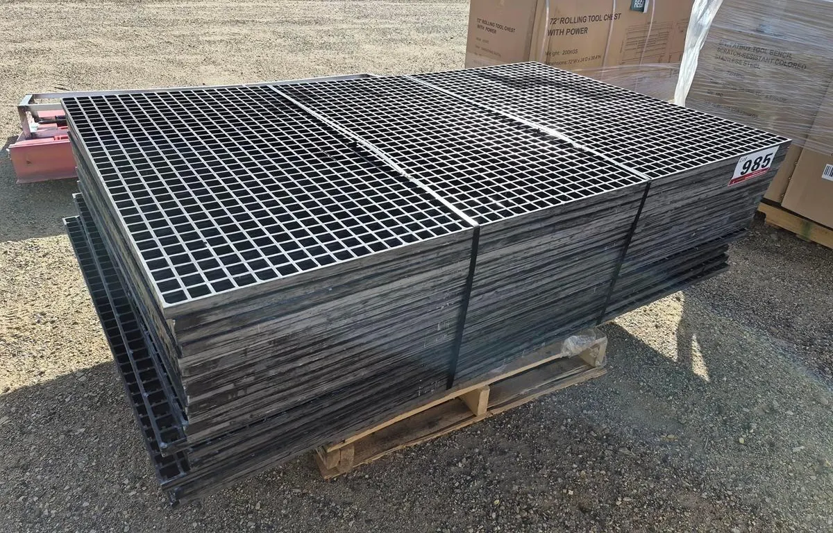FRP Grating Panels (Approx. 48"x78")
UNRESERVED