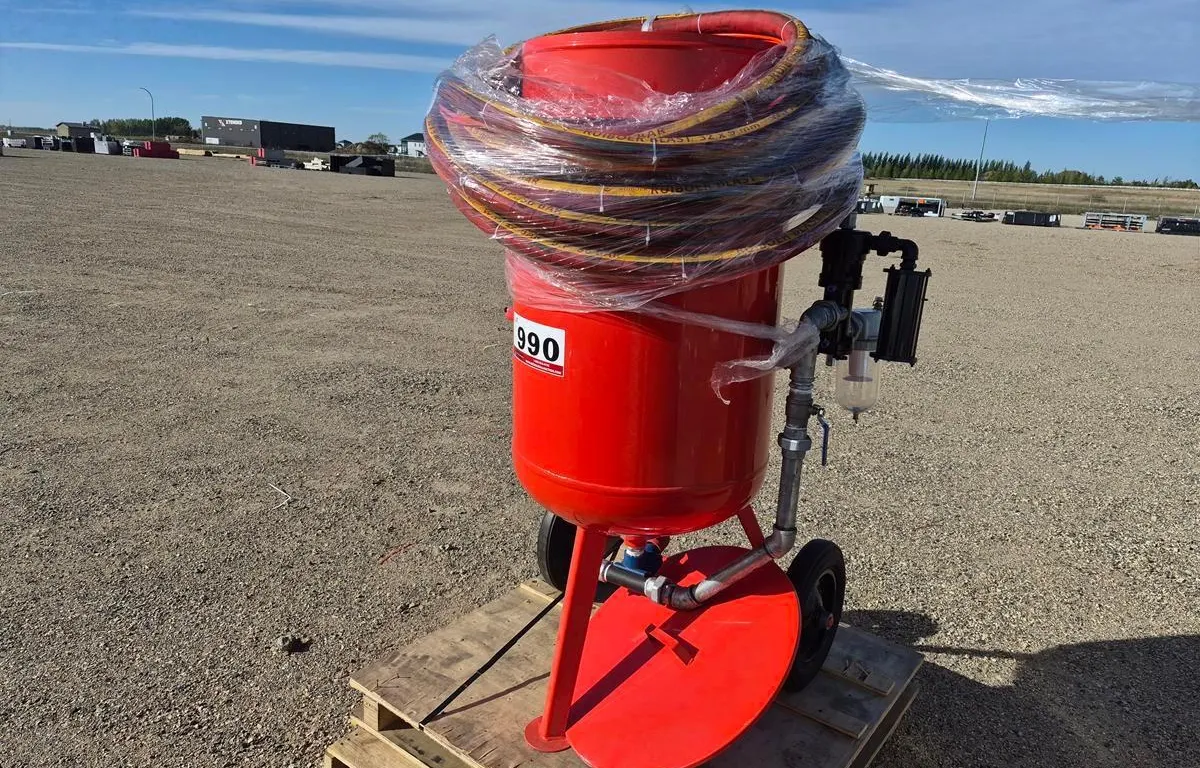 Portable Abrasive Sandblaster Pot System
UNRESERVED