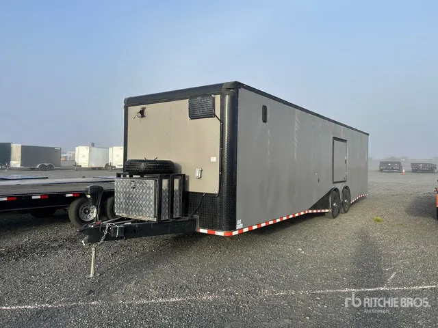 2021 Rock Solid 32 ft T/A Enclosed Trailer