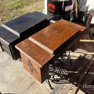 Quantity of (2) Singer Antique Sewing Machines
