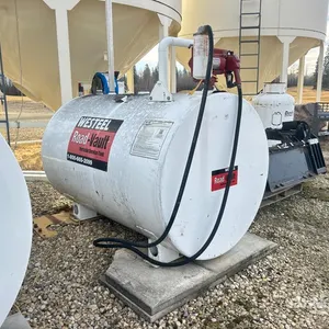 2002 Westeel ROAD VAULT 500 gal Steel Diesel Fuel Tank