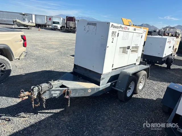 2015 Airman SDG65S-8C1 63 kVA Mobile Generator Set