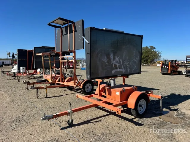2018 Wanco WVT3 Solar Message Board
