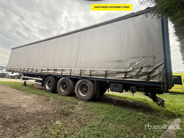 2007 zorzi 38 S EL Curtain Side Trailer