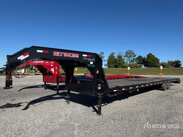 2026 ED Trailers 40 ft T/A Gooseneck Equipment Trailer