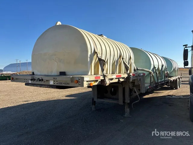 2001 Lode King 48 ft T/A Sprayer Tender Trailer